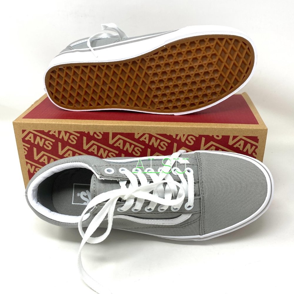 VANS Old Skool Low Top Drizzle Canvas Men's Sneakers Low Top Size - Picture 3 of 10